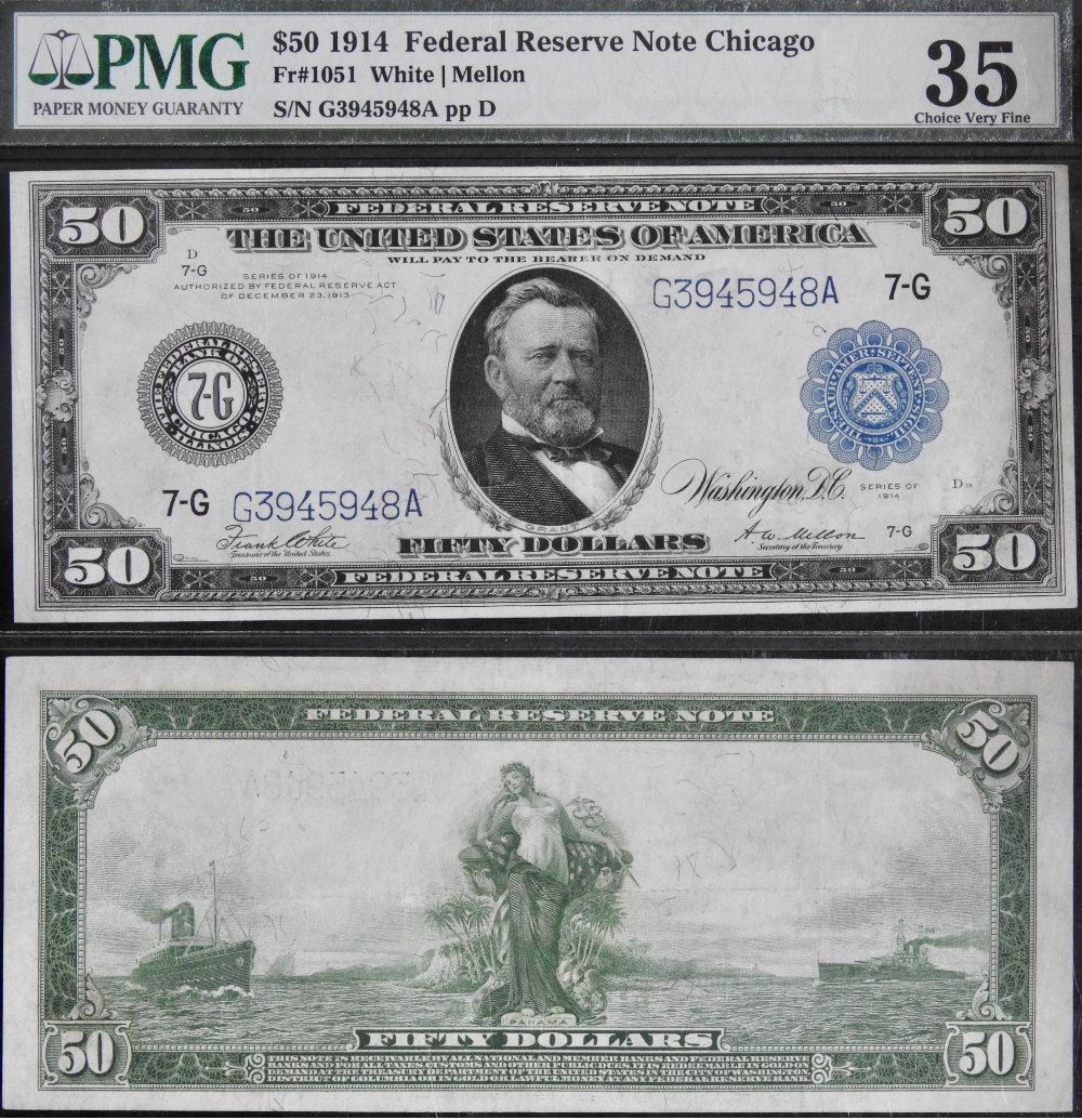 1914-Series-Blue-Seal-Federal-Reserve-Notes