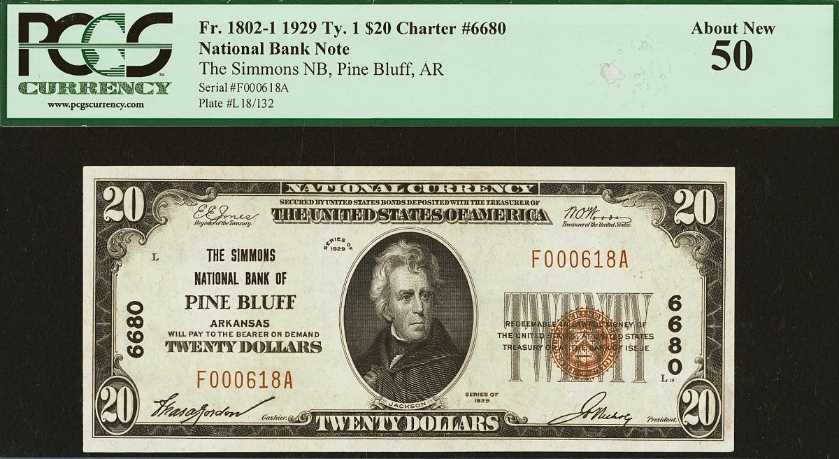 Hokiefan's-Collection-Of-Arkansas-Obsoletes,-Scrip-And-National-Bank-Notes