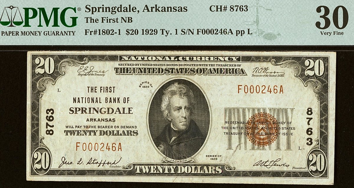 Hokiefan's-Collection-Of-Arkansas-Obsoletes,-Scrip-And-National-Bank-Notes