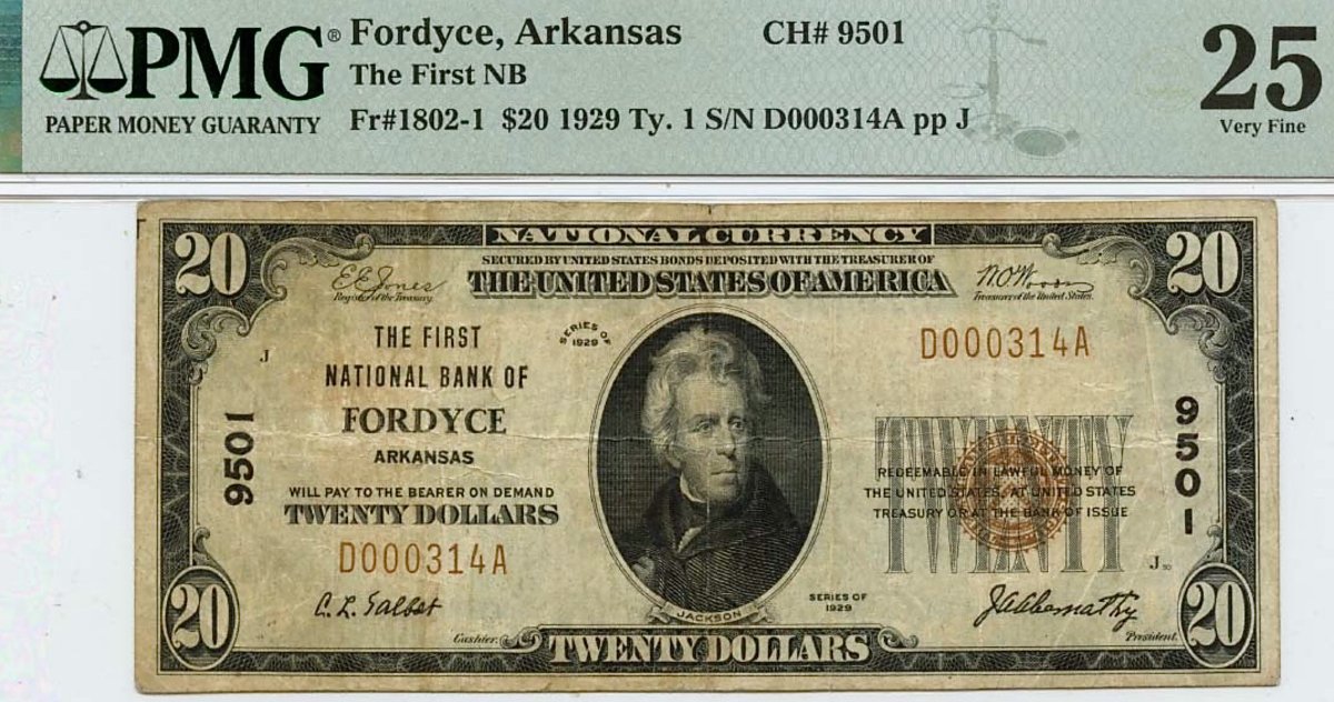 Hokiefan's-Collection-Of-Arkansas-Obsoletes,-Scrip-And-National-Bank-Notes