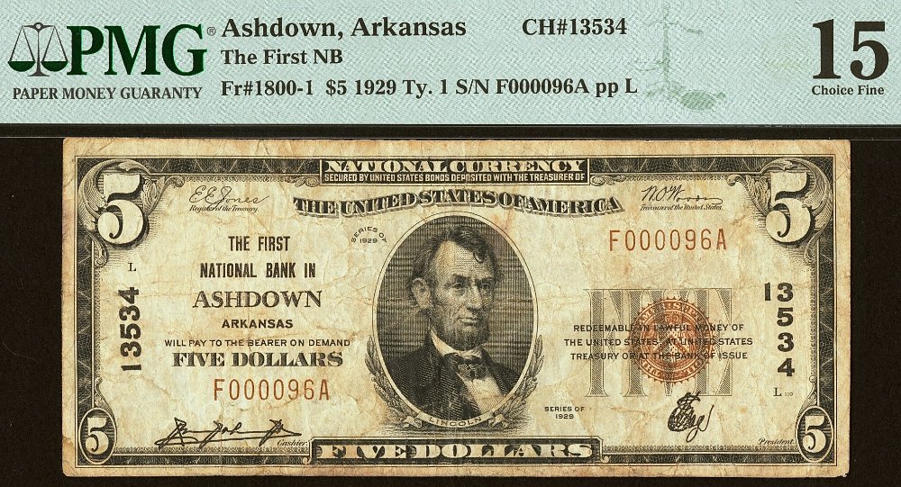 Hokiefan's-Collection-Of-Arkansas-Obsoletes,-Scrip-And-National-Bank-Notes
