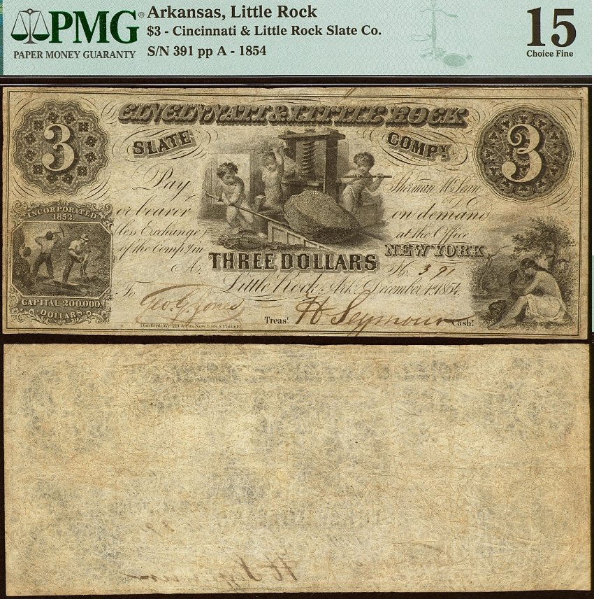Hokiefan's-Collection-Of-Arkansas-Obsoletes,-Scrip-And-National-Bank-Notes