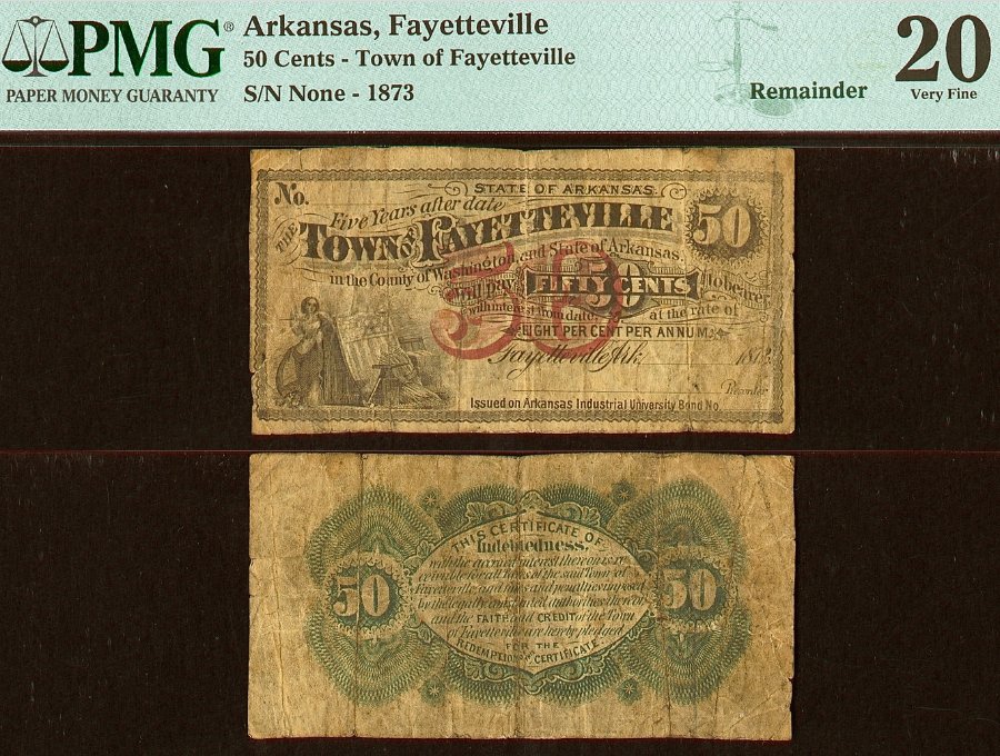 Hokiefan's-Collection-Of-Arkansas-Obsoletes,-Scrip-And-National-Bank-Notes