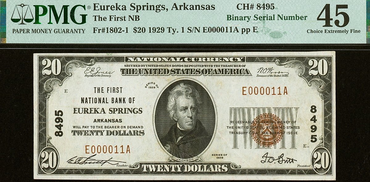 Hokiefan's-Collection-Of-Arkansas-Obsoletes,-Scrip-And-National-Bank-Notes