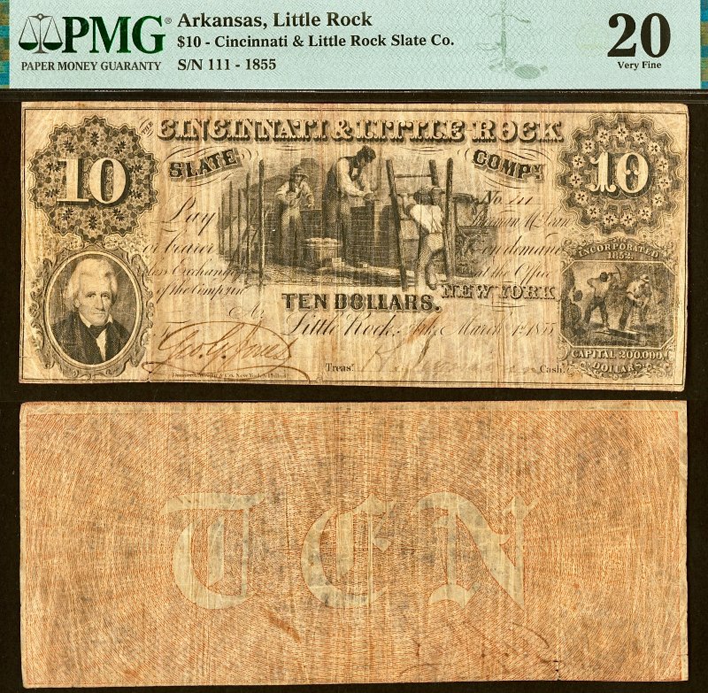 Hokiefan's-Collection-Of-Arkansas-Obsoletes,-Scrip-And-National-Bank-Notes