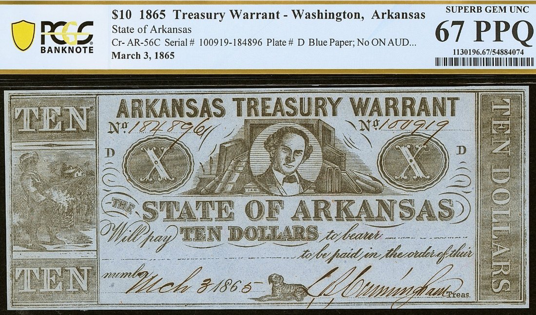 Hokiefan's-Collection-Of-Arkansas-Obsoletes,-Scrip-And-National-Bank-Notes