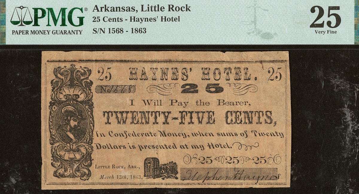 Hokiefan's-Collection-Of-Arkansas-Obsoletes,-Scrip-And-National-Bank-Notes