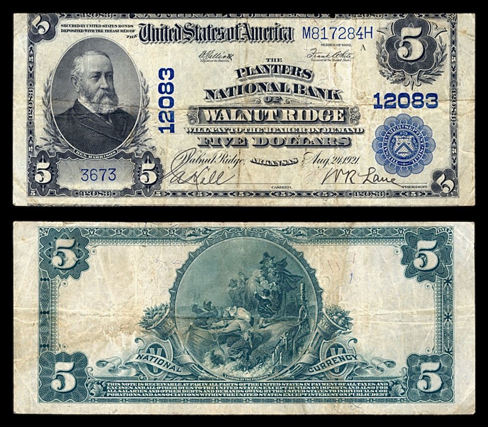 Hokiefan's-Collection-Of-Arkansas-Obsoletes,-Scrip-And-National-Bank-Notes