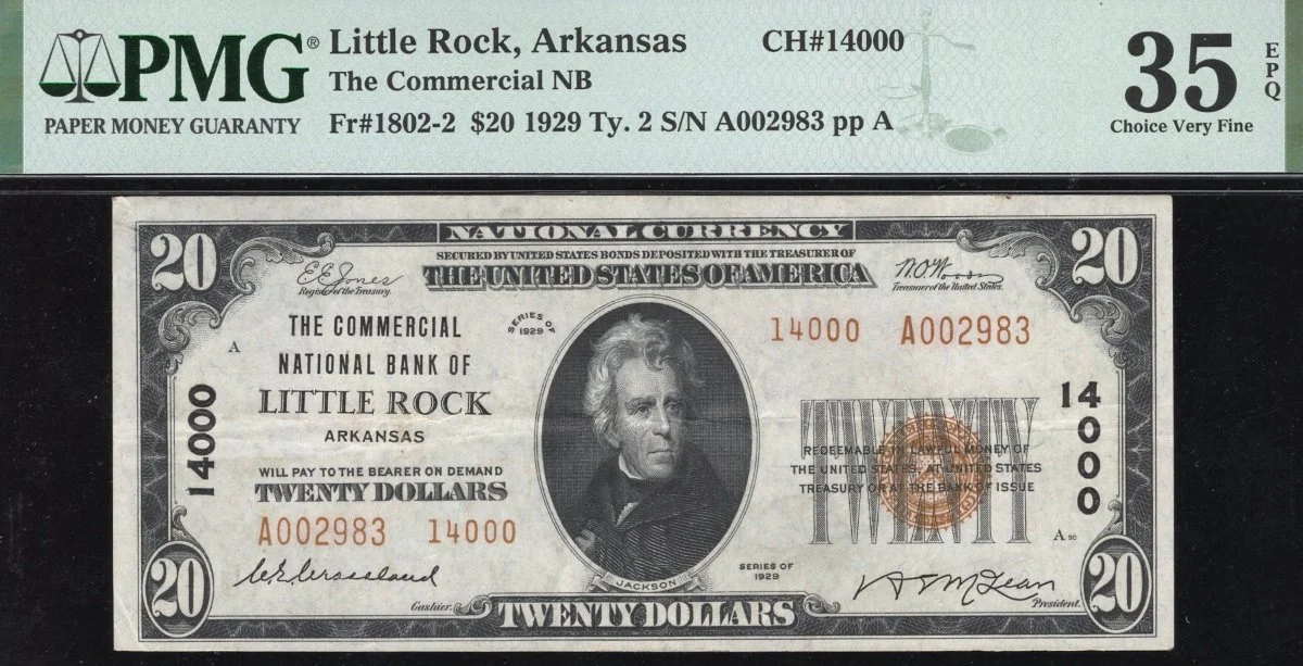 Hokiefan's-Collection-Of-Arkansas-Obsoletes,-Scrip-And-National-Bank-Notes
