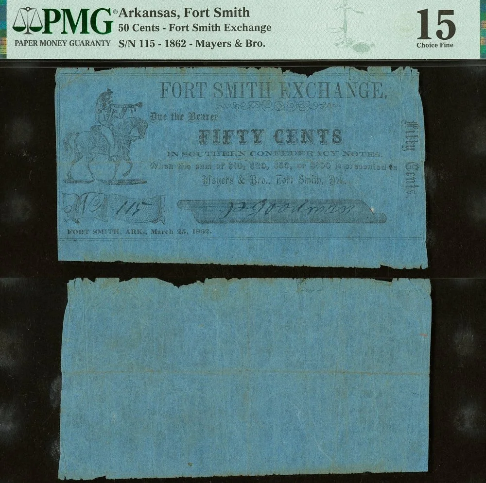 Hokiefan's-Collection-Of-Arkansas-Obsoletes,-Scrip-And-National-Bank-Notes
