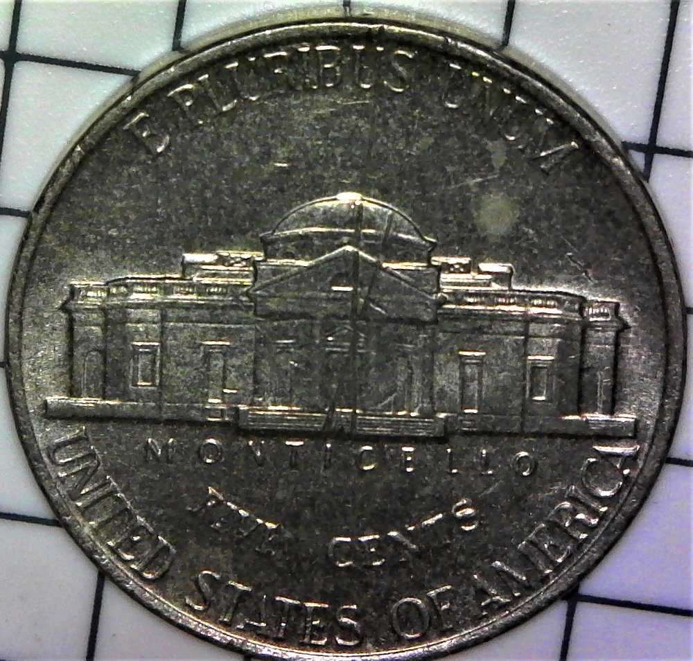 1993-D-Nickel-Struck-Through?