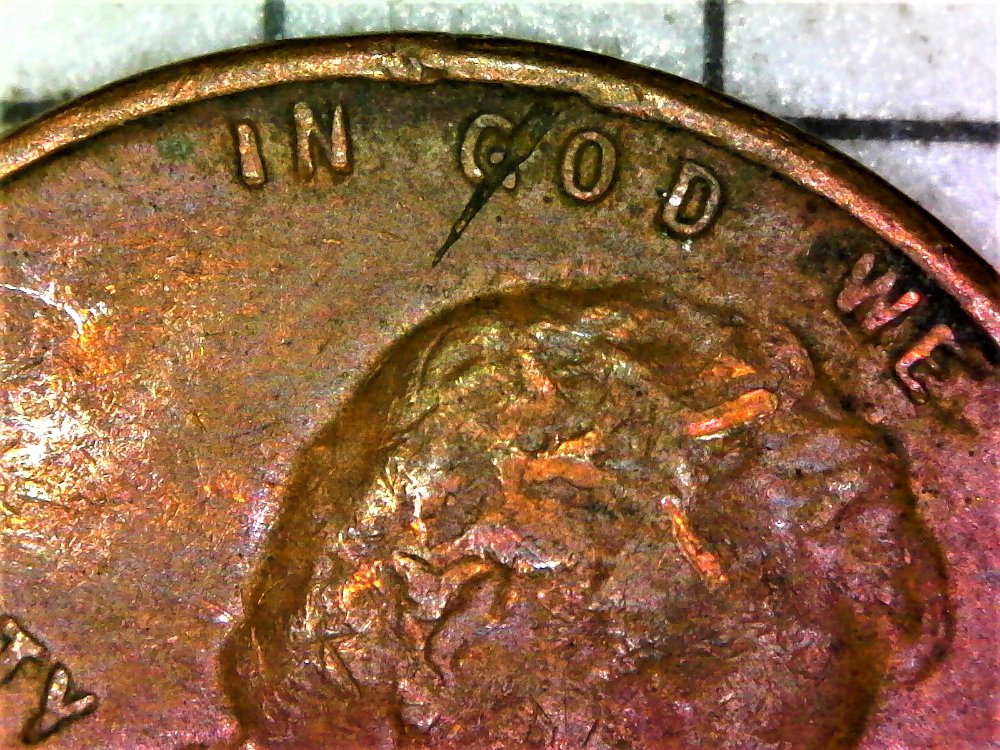 1953-S-Wheat-Penny-PMD-On-Obverse,-Or-Something-Else?