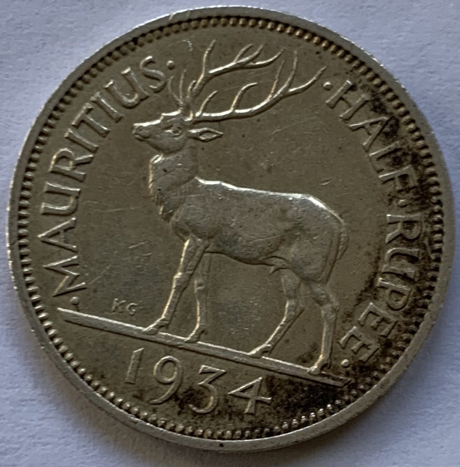 Error-On-1934-Mauritius-Half-Rupee?