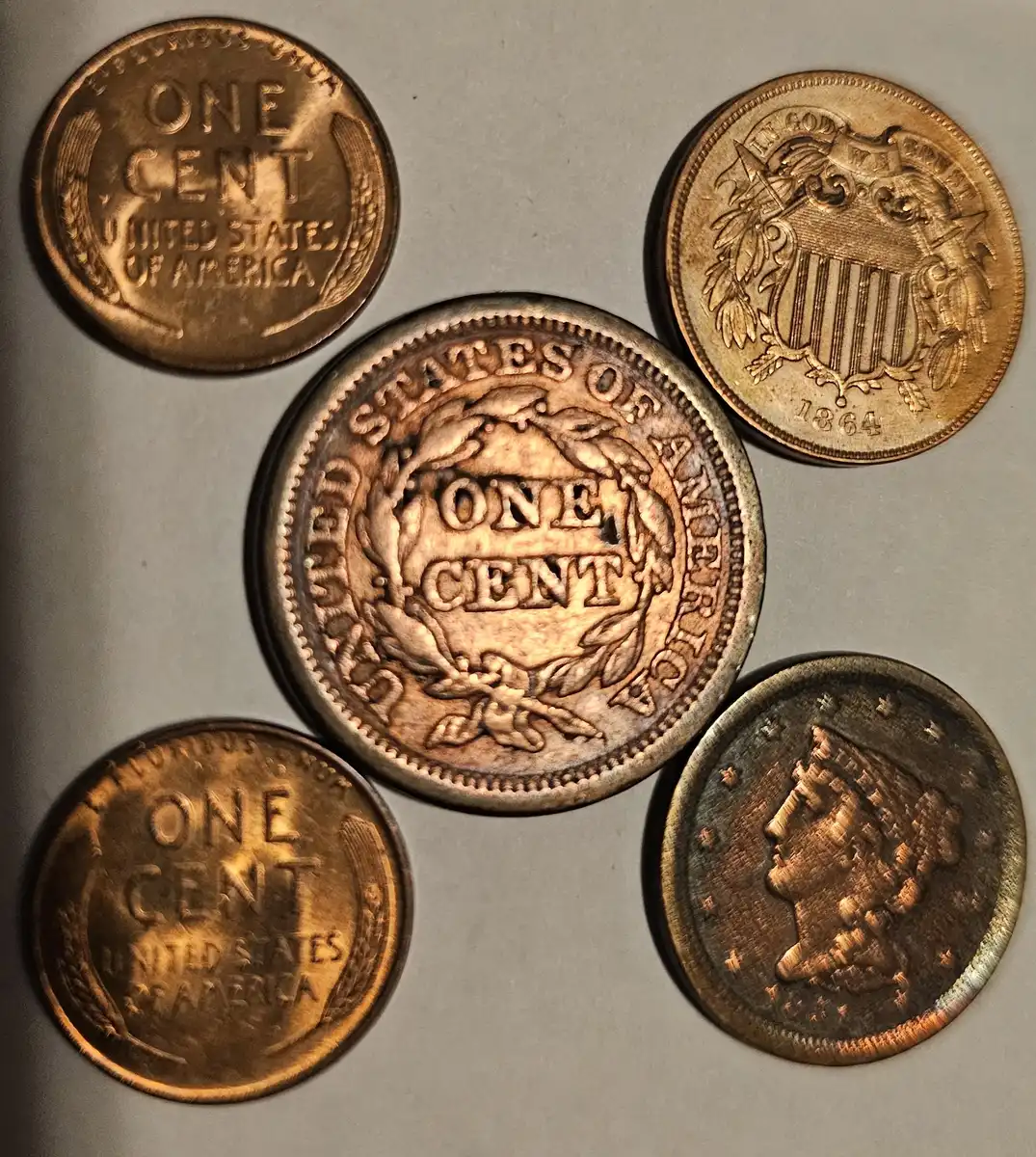 Weird-Lot-Of-Older-Coins-Blank-Planchets,-Cropped-More.