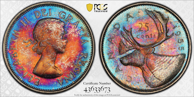 Toned-Canadian-Coins