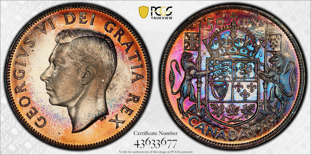 Toned-Canadian-Coins