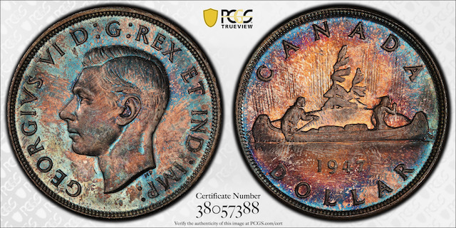 Toned-Canadian-Coins