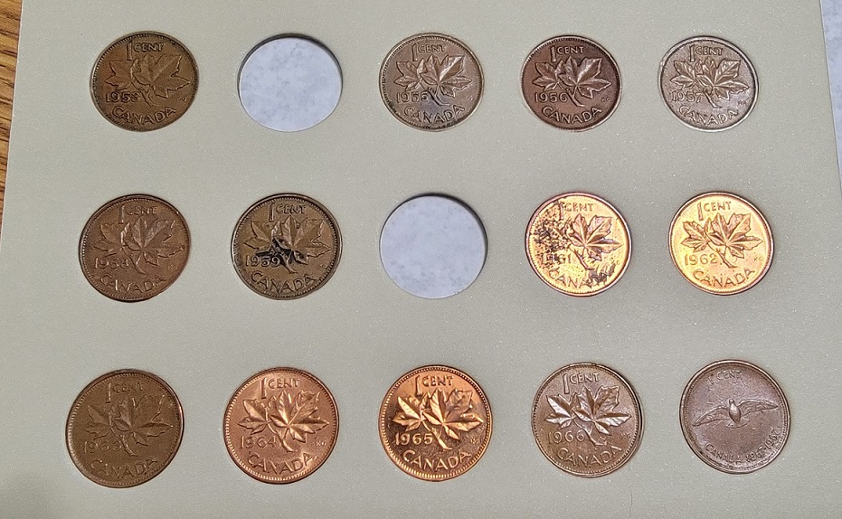 My-Canadian-Small-Cents-Collection.-On-A-Budget