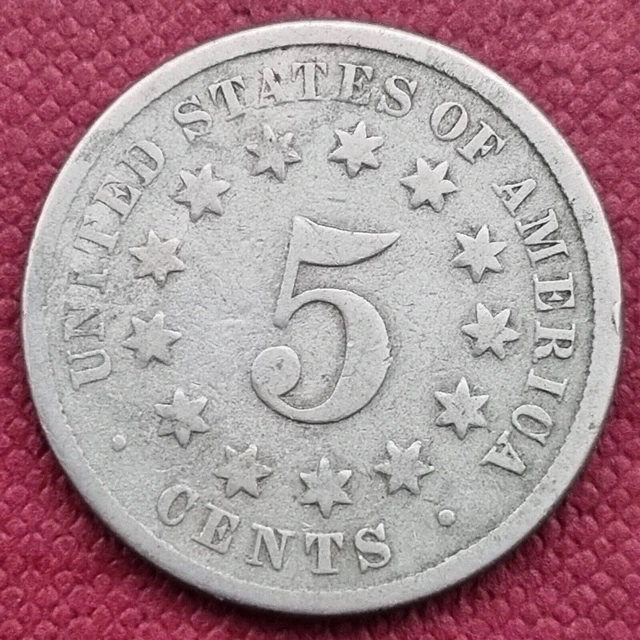 1871-Shield-Nickel---Tough-Find