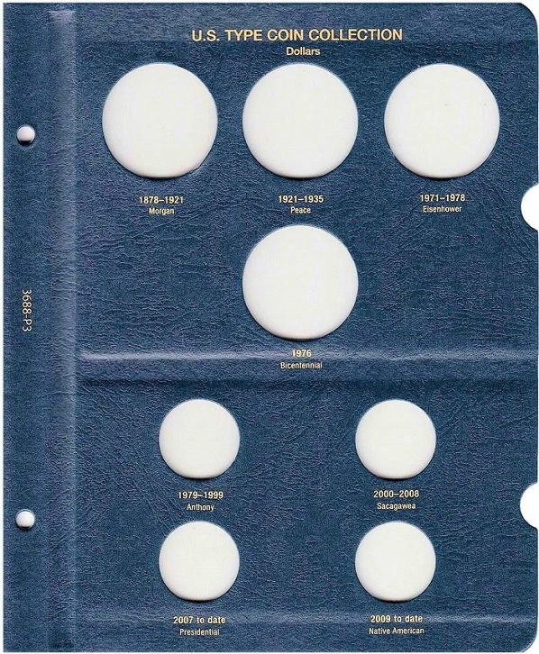 Whitman-Type-Set-Album-Vs-Dansco-7070-Type-Set