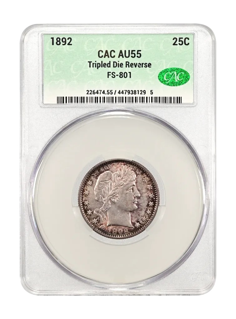 For-Grading---1892-Barber-Quarter-Type-2-Reverse-Tdr-FS-801