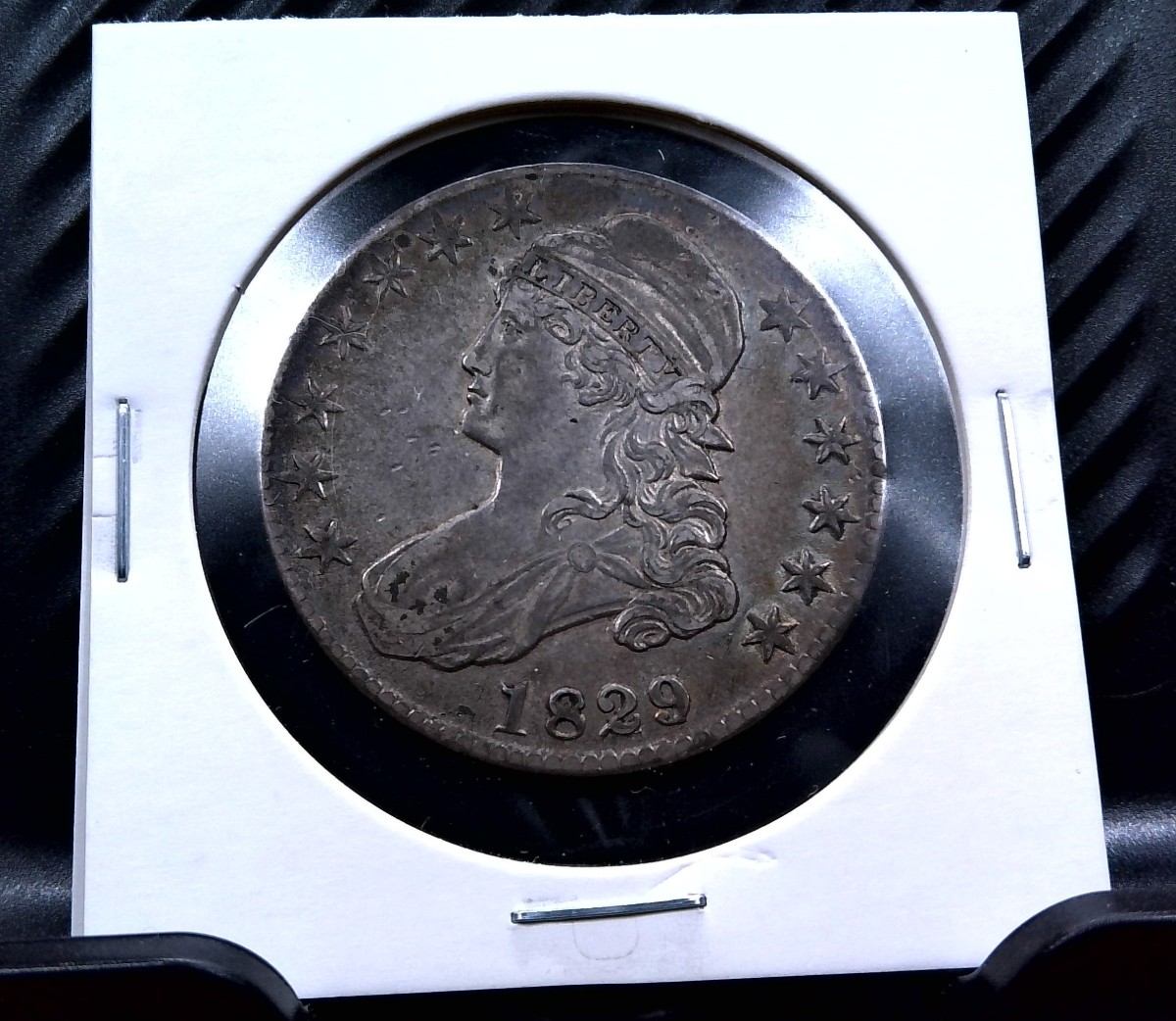 For-Grading--1829-Small-Letters-Capped-Bust-Half-Dollar