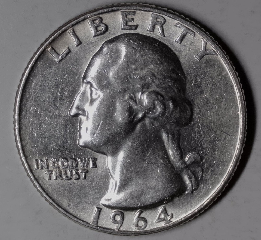 1964-Washington-Quarter-DDR-FS-804