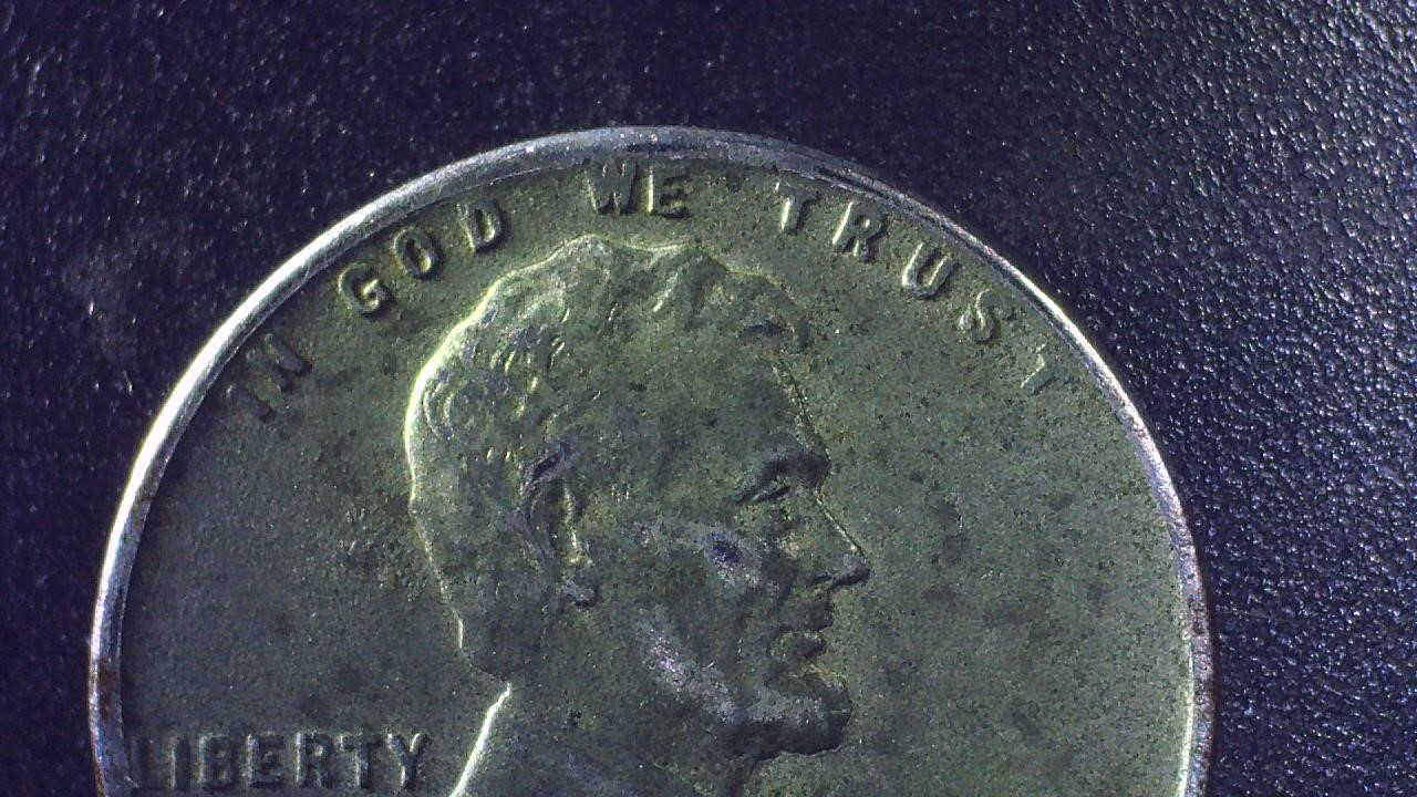 1943-P-Lincoln-Wheat-Cent-----Steel-W/Full-Stalks