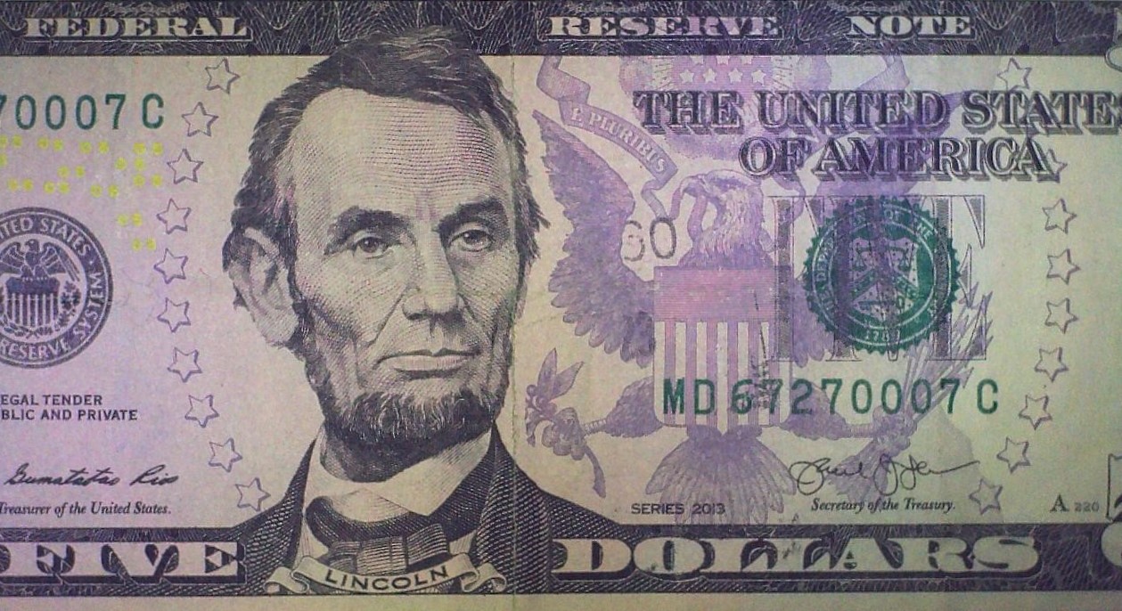 Mystery-Numbers-On-Face-Of-$5.00-Note.