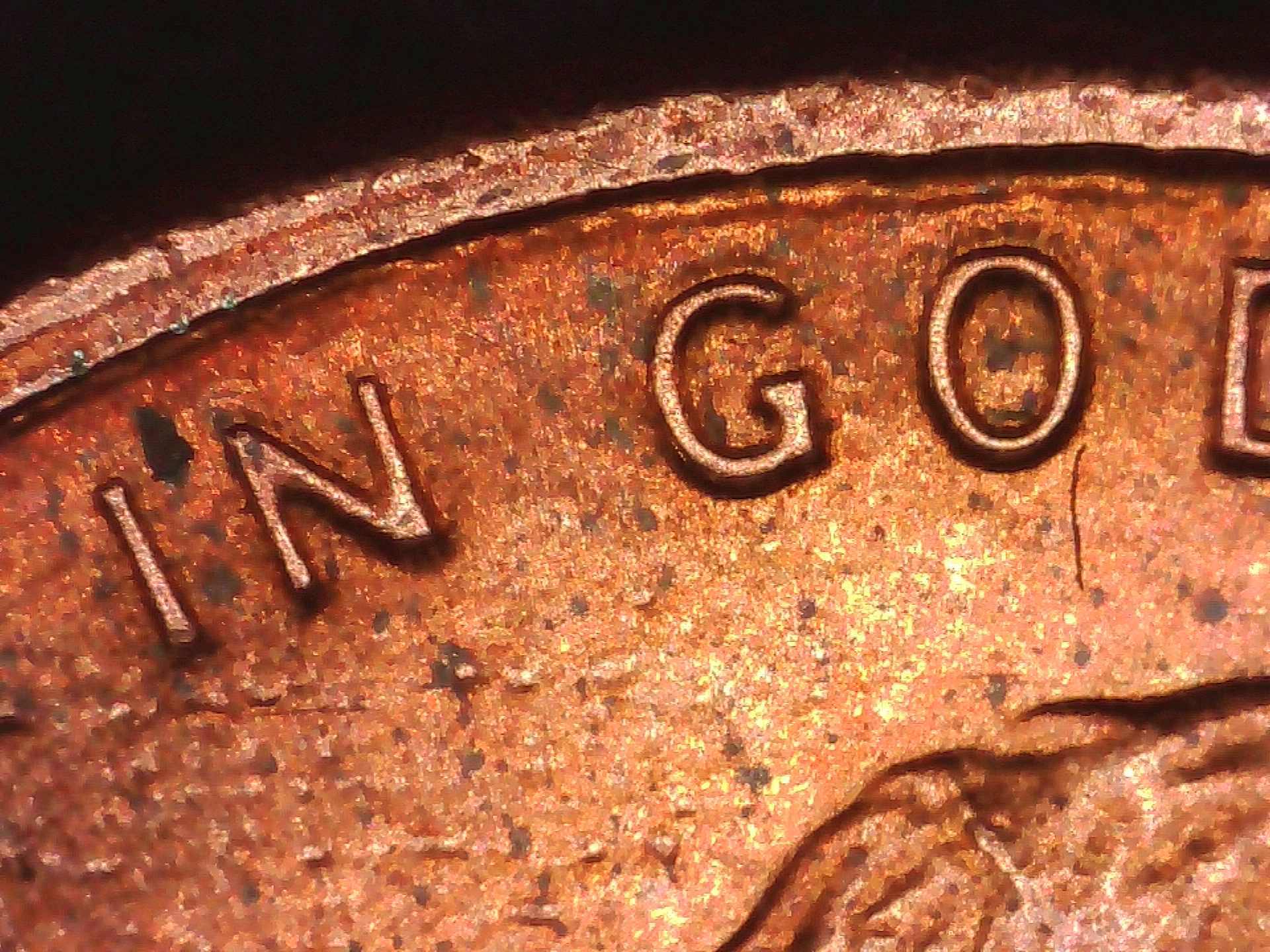1988-D-Lincoln-One-Cent---DDO,-Plating-Error-&-Incomplete-Letters-In-Motto