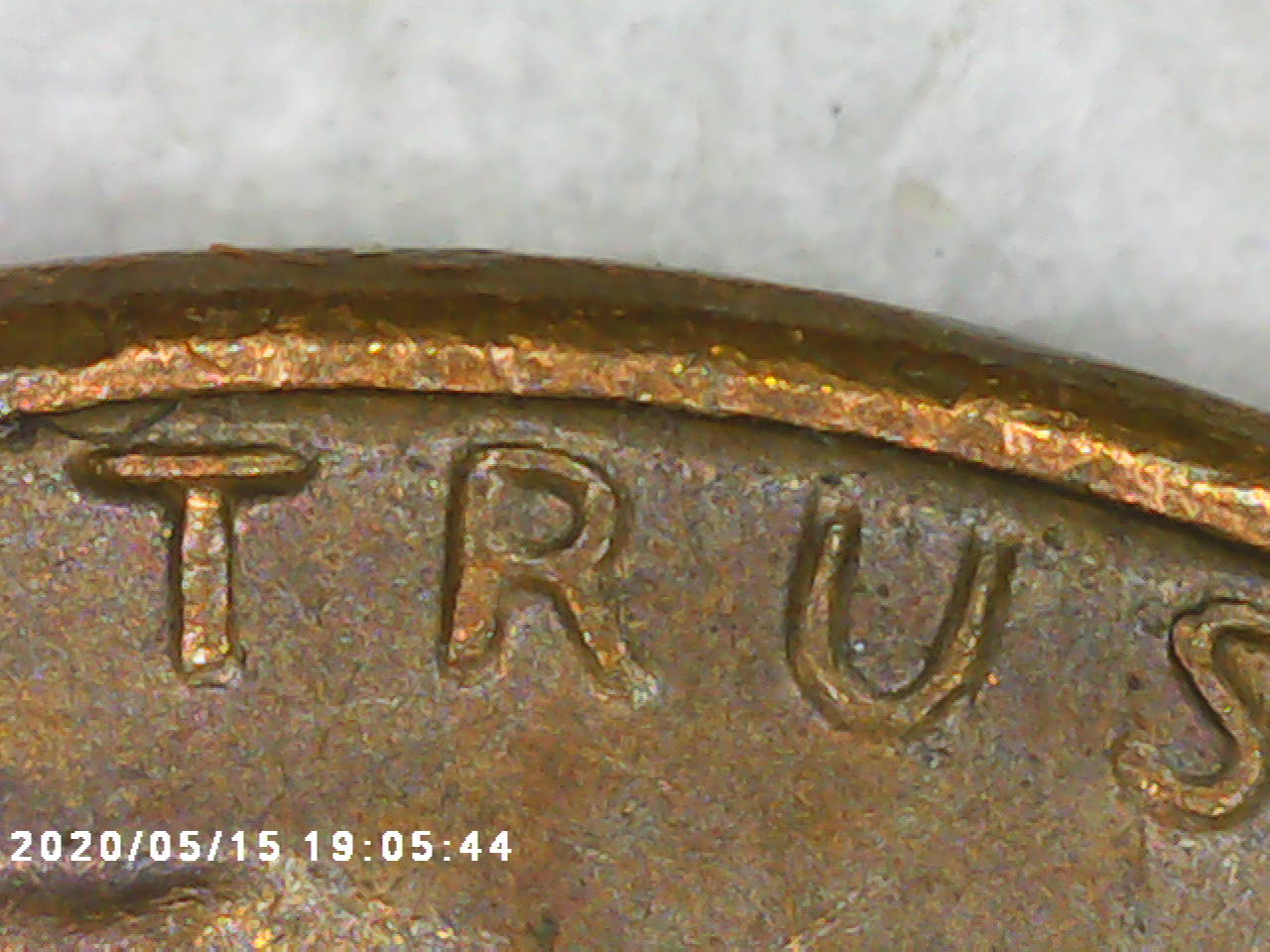 1972-Lincoln-Penny-Machine-Doubling-On-Date