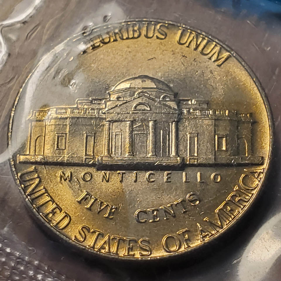 Toned-Clad-Coins-In-US-Mint-Sets
