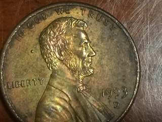 Dot-On-Lincoln-Penny