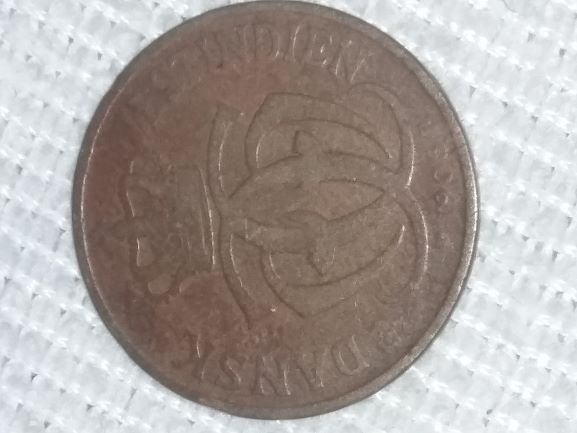 1-Cent---5-Bit-1905-D�nemark---D�nisch-West-Indien-Danish-West-Indies,-1-Ce