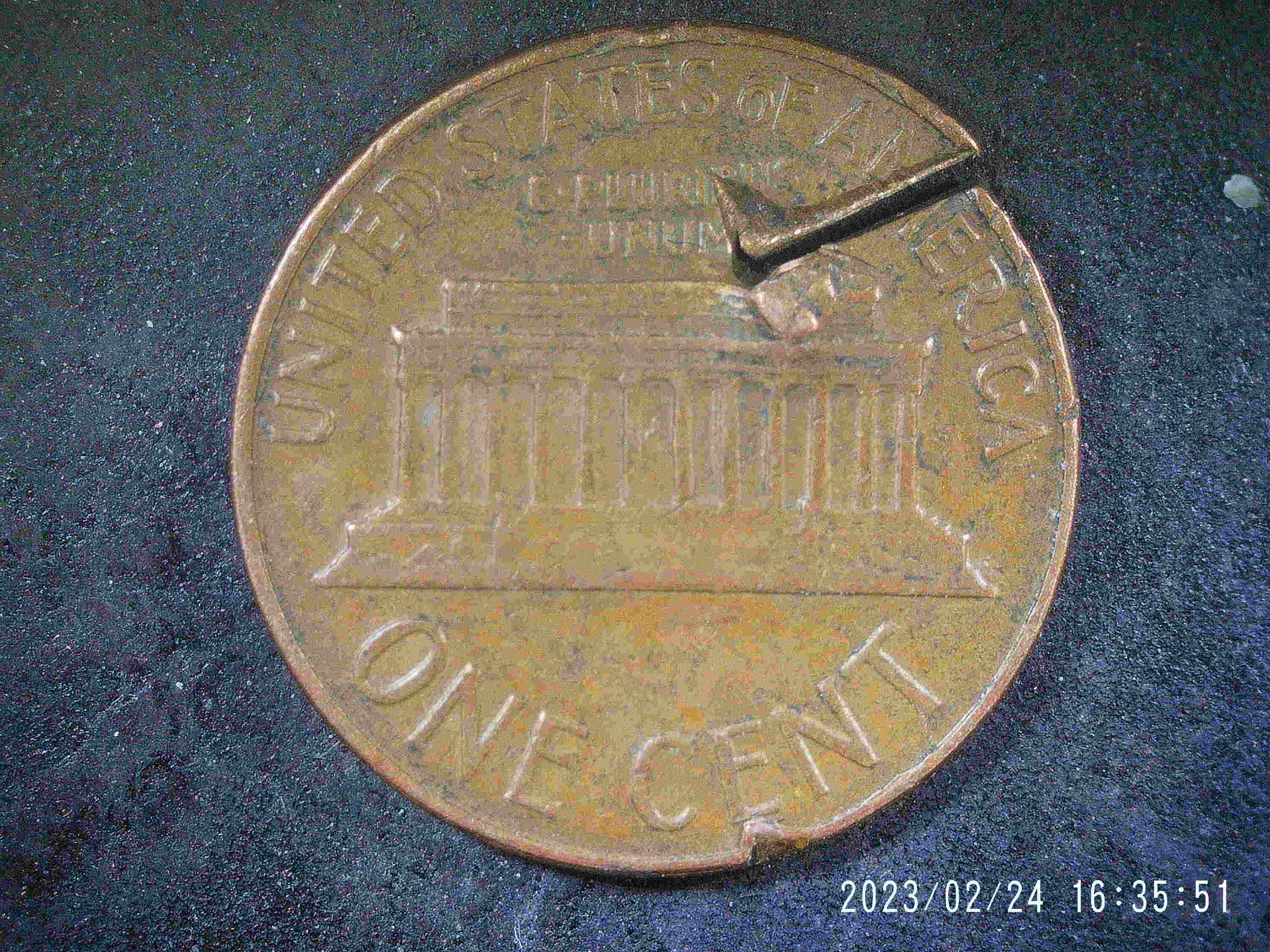 1964-Penny-Damaged-Or-Something-Else?