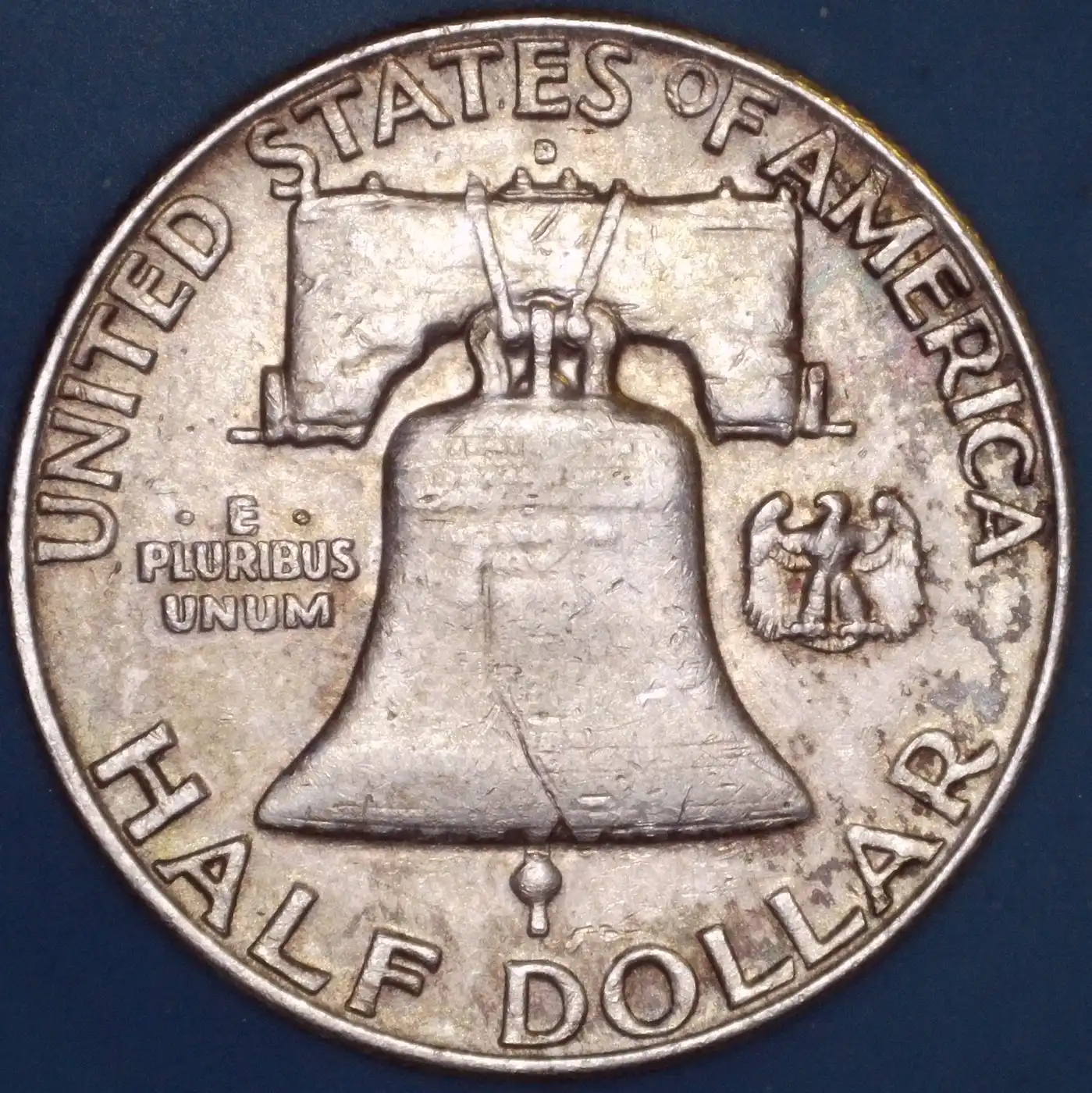 1963-D-Franklin-Half-Dollar.-12.577-Grams-For-Grading