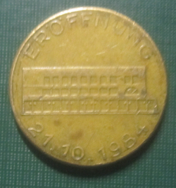 Euroffung-21.10.1984-Senkasse-Rai-Gunskirchen-Token-Id:-Raiffeisen-Bank-Commemorative-Token