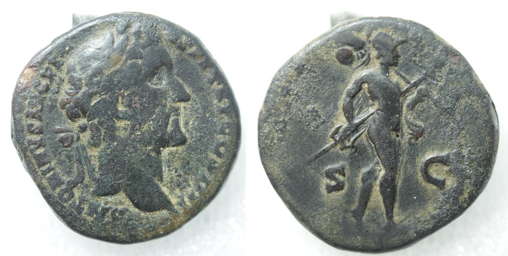 Antoninus-Pius-Mars-Sestertius