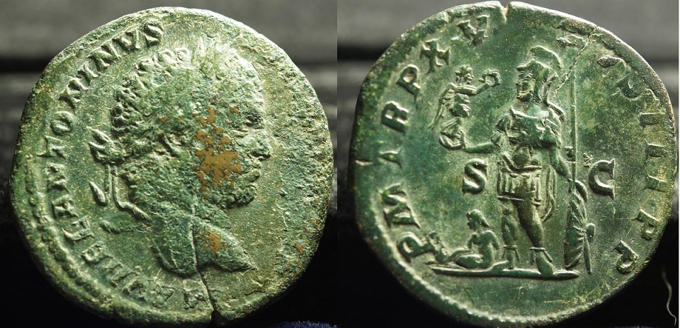 Caracalla-Mars-Sestertius-With-Captive