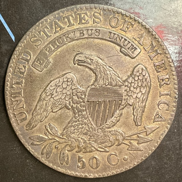 1832-Capped-Bust-Half-For-Grading
