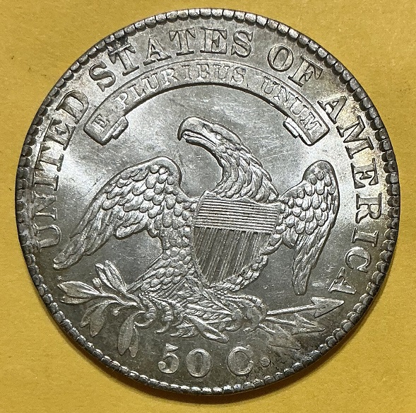 1830-Capped-Bust-Half-For-Grading-/-Overton