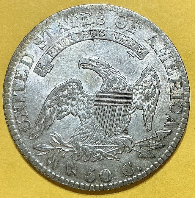 1820/19-Capped-Bust-Half-For-Grading-/-Overton