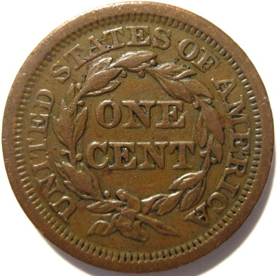1854-Large-Cent-For-Grading