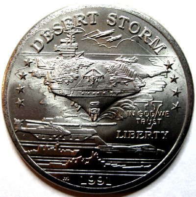 Post-A-Coin-Or-Medal-Devoted-To-A-Military-Subject