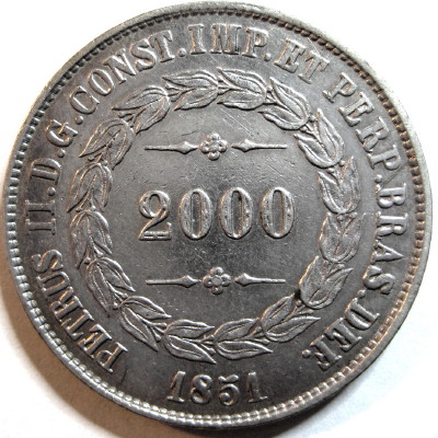 Brazil-1851-2000-Reis-For-Grading