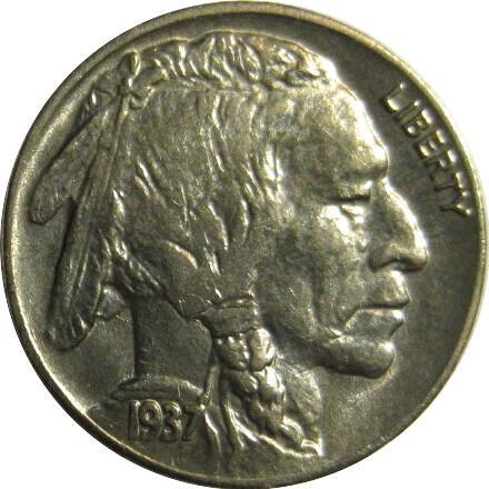 1937-Buffalo-Nickel-For-Grading