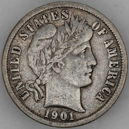 1901-Barber-Dime-For-Grading