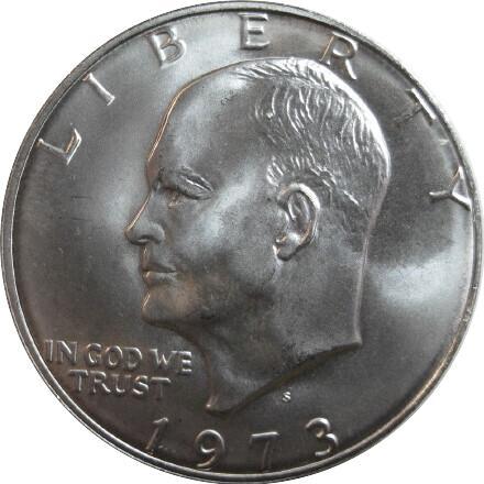 1973-S-Ike-Dollar-For-Grading