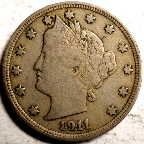 1911-Liberty-Head-Nickel-For-Grading