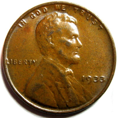 1933-Lincoln-Cent-For-Grading